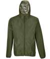 03781 Andrea NEOBLU Unisex Andrea Waterproof Windbreaker Jacket Deep Khaki colour image